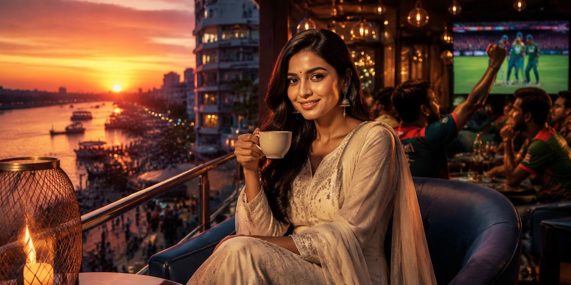 বগুড়ায় ক্রিকেট বেটিং — বাংলাদেশি তরুণ মোবাইলে স্পোর্টস বেটিং করছেন